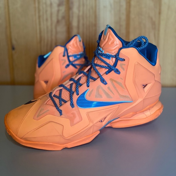 lebron 11 atomic orange